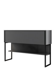 Hanah Home Luxe Cómoda Negro y Antracita